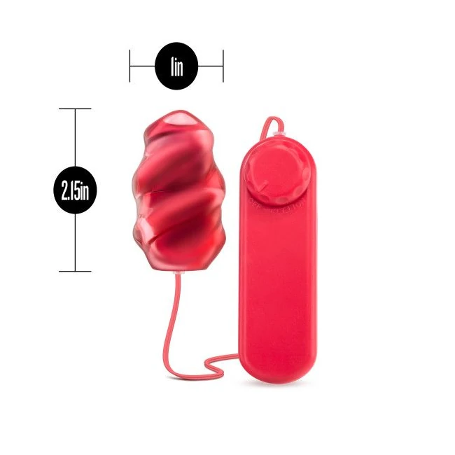B Yours Twister Bullet Red - Vibration Modes