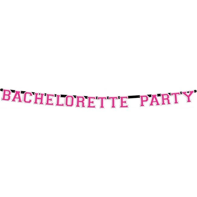 Bachelorette Party Letter Banner - Overview