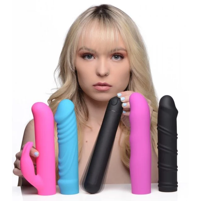 Bang! 4-in-1 Xl Bullet & Sleeve Kit - Experience Versatile Pleasure with the Bang! 4-in-1 XL Bullet & Sleeve Kit