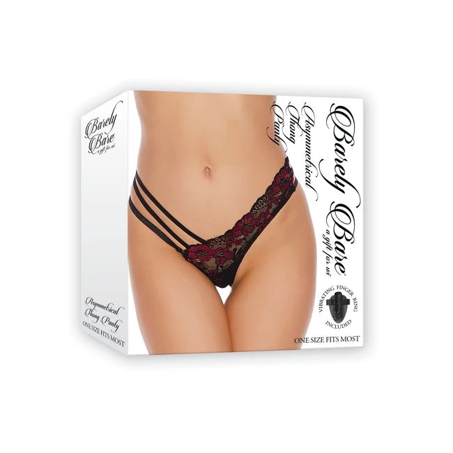 Barely Bare Asymmetrical T Panty - Fit & Sizing