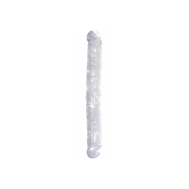 Basix Rubber Works 12in Do Dong Clear - Shape & Texture
