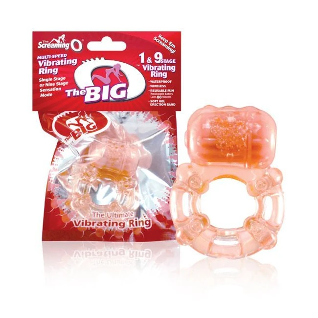 Big O Vibrating Ring Reusa - Voted Top Pick by Dr. Sue Johanson of Talk Sex With Sue
