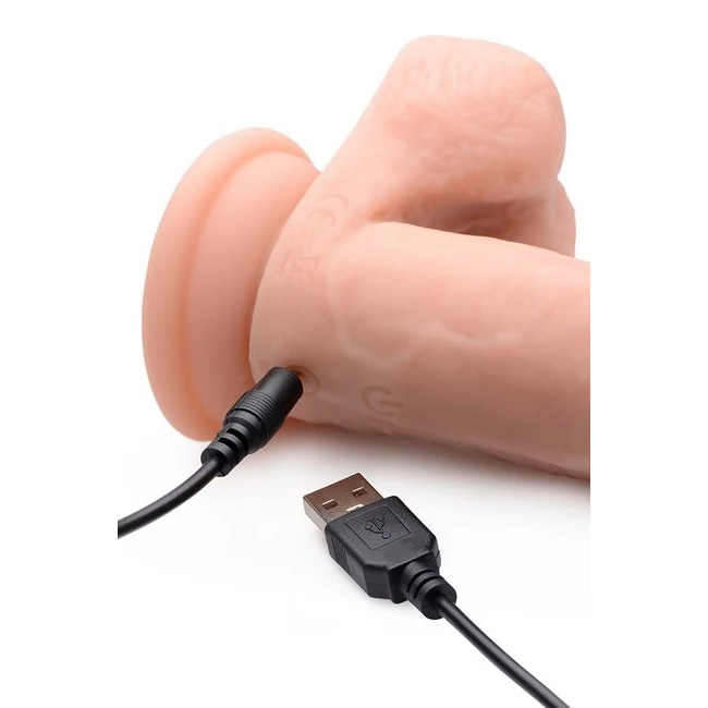 Big Shot 7in Vibrating Dil Balls & Remote - How It Feels