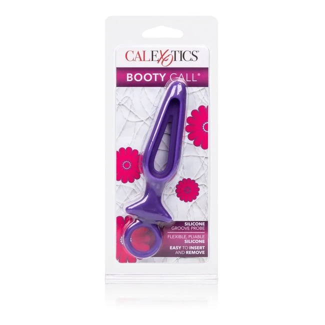 Booty Call Silicone Groove Probe Purple - How It Feels