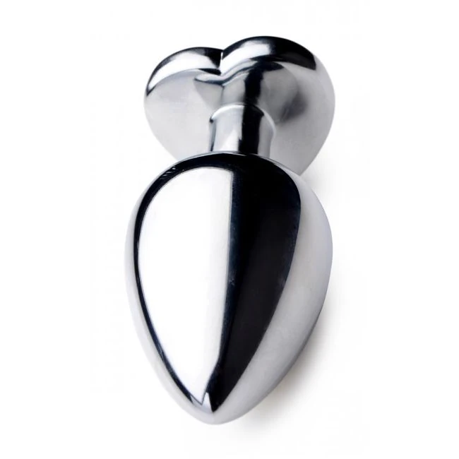 Booty Sparks Black Heart G Anal Plug Large - Design & Material