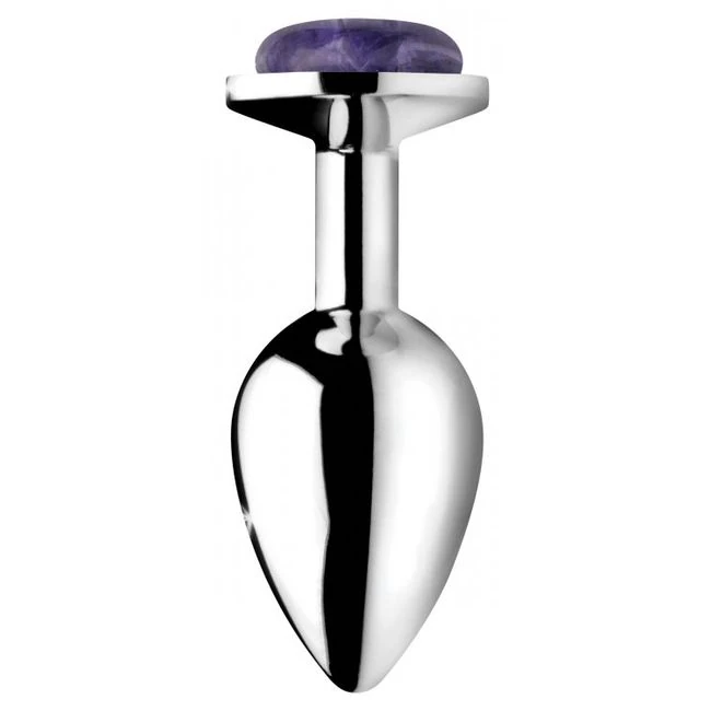 Booty Sparks Gemstones Me Anal Plug Amethyst - Experience the Elegance of the Booty Sparks Gemstones Amethyst Anal Plug