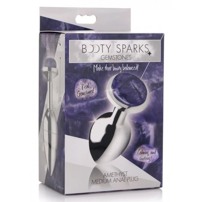 Booty Sparks Gemstones Me Anal Plug Amethyst - How It Feels