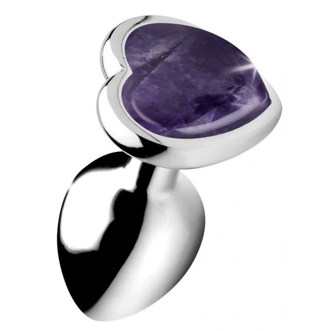 Booty Sparks Gemstones Heart Anal Plug - Product Overview
