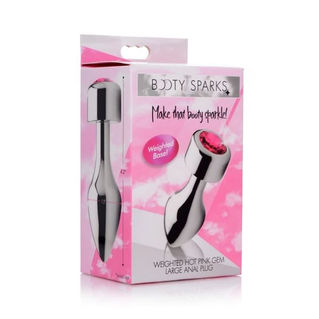 BOOTY SPARKS WEIGHTED HOT GEM ANAL PLUG - Maintenance & Usage