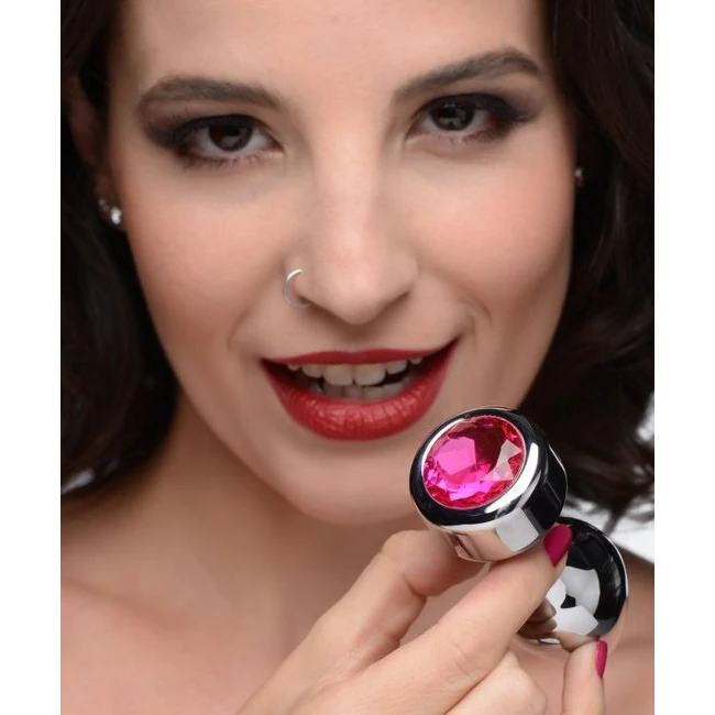 BOOTY SPARKS WEIGHTED HOT GEM ANAL PLUG - Shape & Comfort