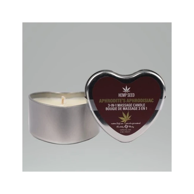 Candle 3-in-1 Aphrodites Aphrodisiac Massage Candle 4.7 Oz - Overview