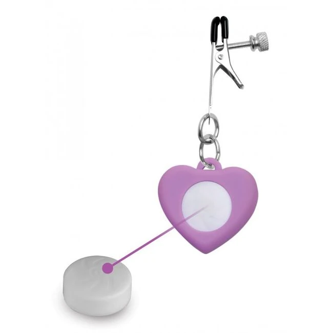 Charmed Light Up Heart Nip Clamps - Features & Functionality