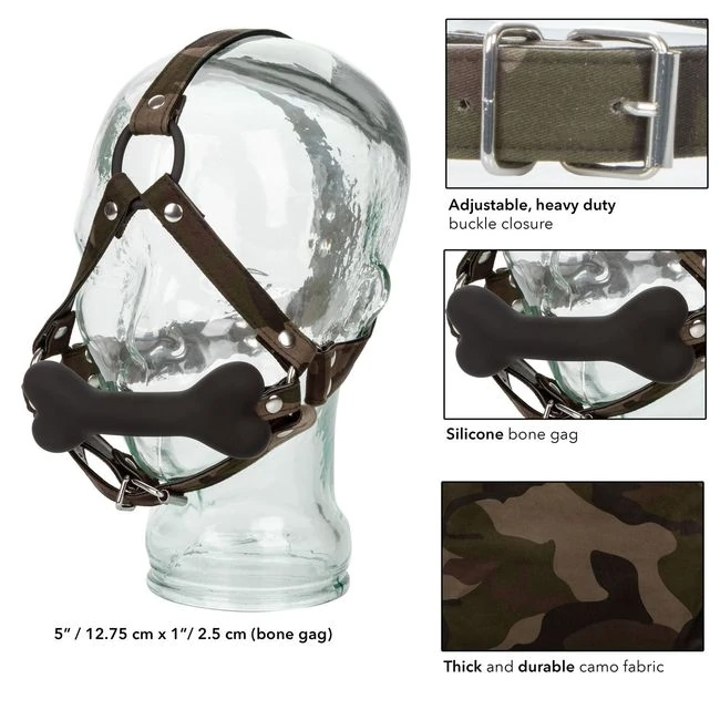 Colt Camo Bone Gag - Physical Design & Materials