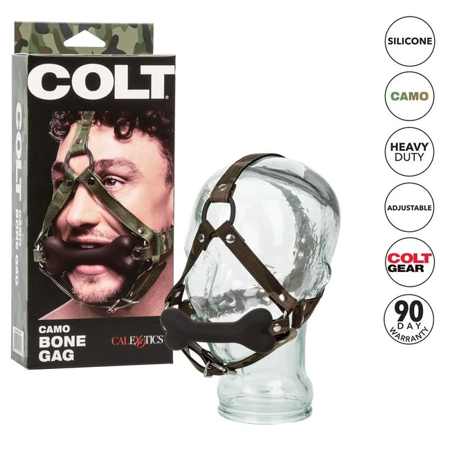 Colt Camo Bone Gag - Features & Benefits