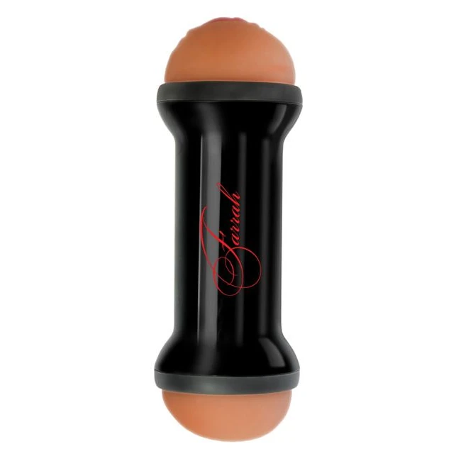 Cyberskin Celebrity Series Farrah's Double Ended Stroker - Material Feel