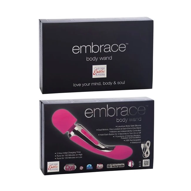 Embrace Body Wand Pink - Vibration Modes