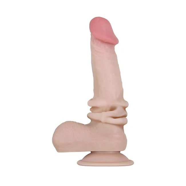 Evolved 7.75in Flexaskin Poseable Dildo Light - Shape & Texture
