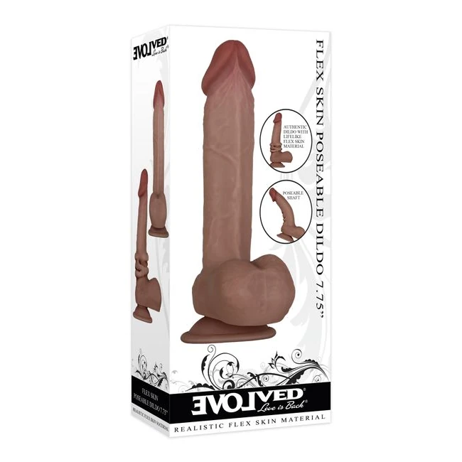 Evolved Flexskin Poseable Dildo - Shape & Texture