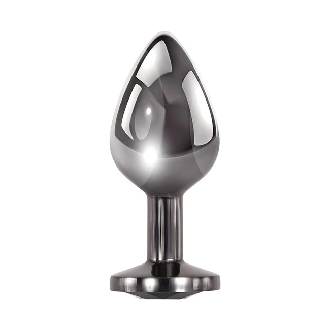 Evolved Gem Black Anal Plu Medium - Shape & Comfort