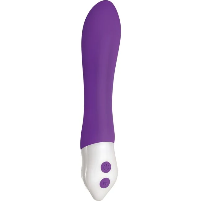 Evolved Heroine Silicone Rechargeable Purple Vibrator - Power & Performance