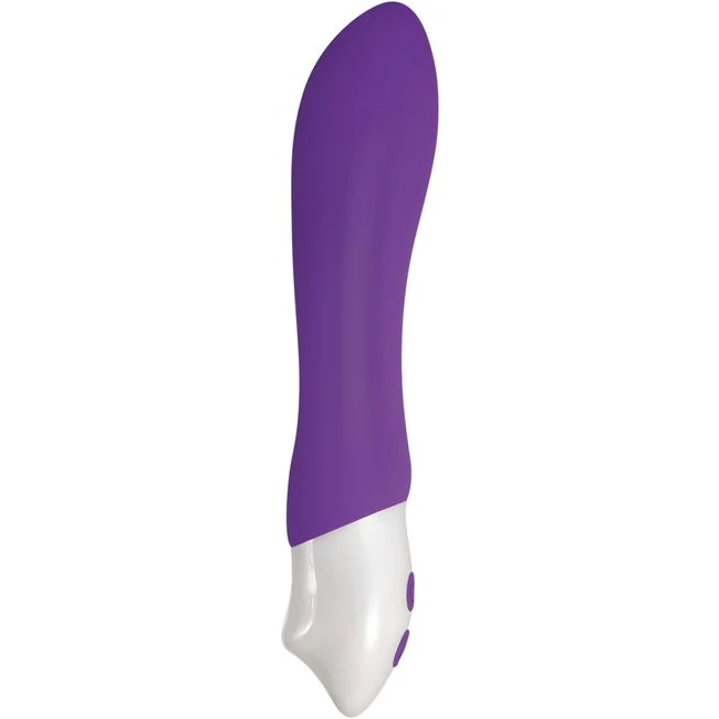 Evolved Heroine Silicone Rechargeable Purple Vibrator - Design & Materials