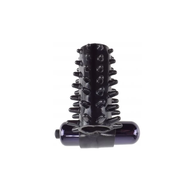 Fantasy C Ringz Vibrating Super Sleeve Black - How It Feels