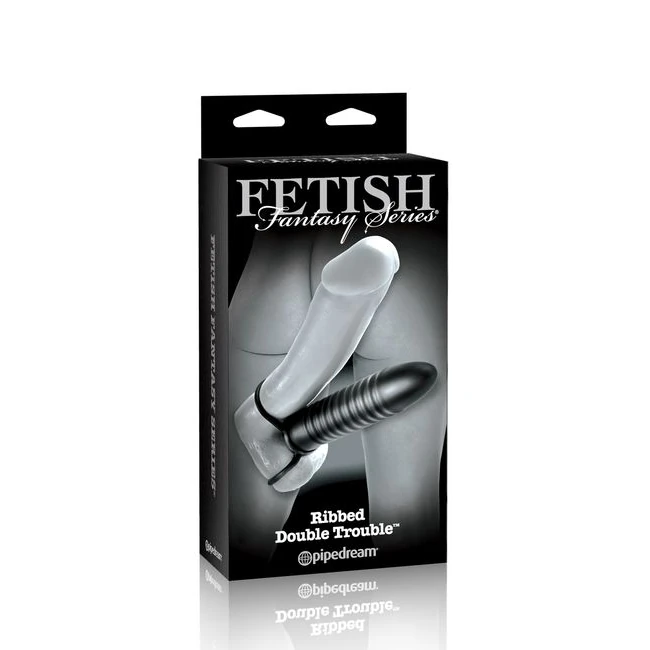 Fetish Fantasy Limited Edi Ribbed Double Trouble - Shape & Texture