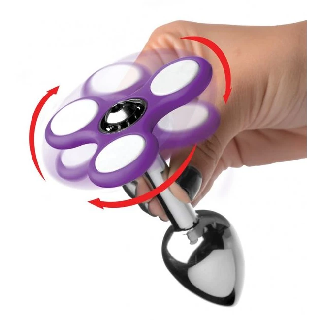 Frisky Ass-spinner Fidget Spinner Anal Plug - How It Feels