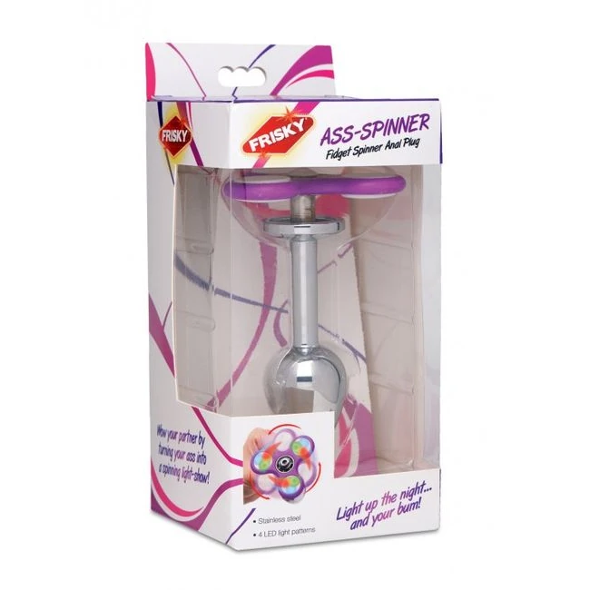 Frisky Ass-spinner Fidget Spinner Anal Plug - Power & Performance