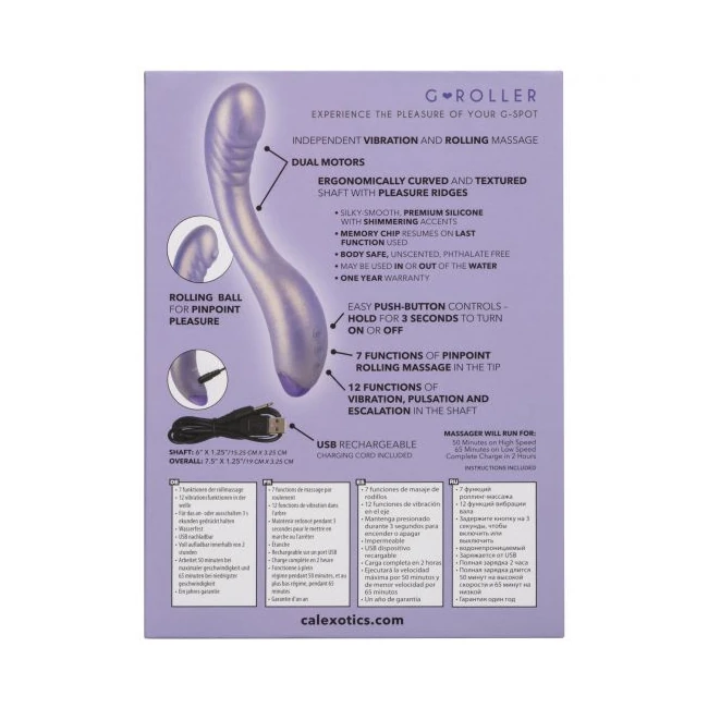 G-love G-roller - Vibration Modes and Stimulation Features