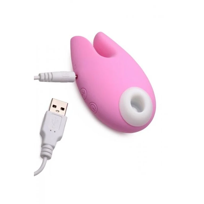 Inmi Shegasm Sucky Bunny C Stimulator Pink - Specifications & Materials