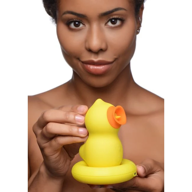 Inmi Shegasm Sucky Ducky Deluxe Clit Stim - Vibration Modes and Features