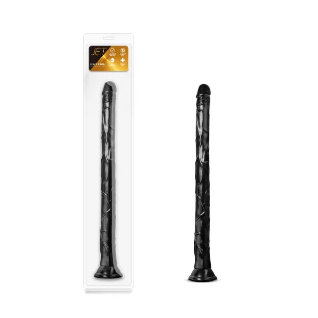 Jet Black Mamba 19.25in Di Black - Design & Material
