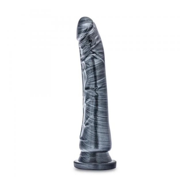 Jet Blaq Carbon Metallic B Dildo - Shape & Texture