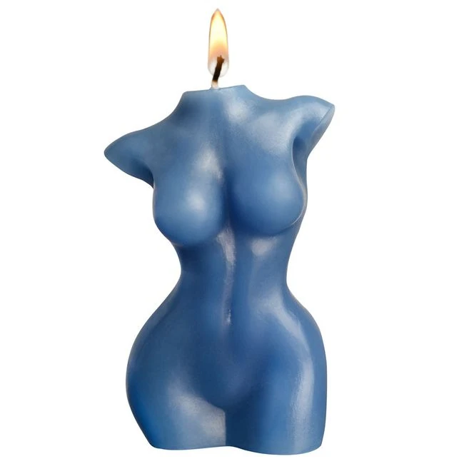 Lacire Navy Torso Form Iii Candle - Design & Aesthetics