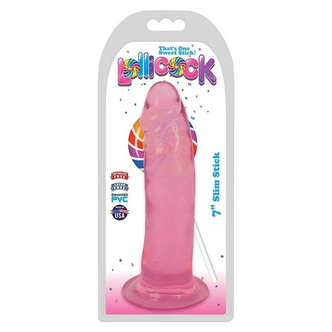 Lollicock 7 Slim Stick Ch Ice " - Shape & Texture