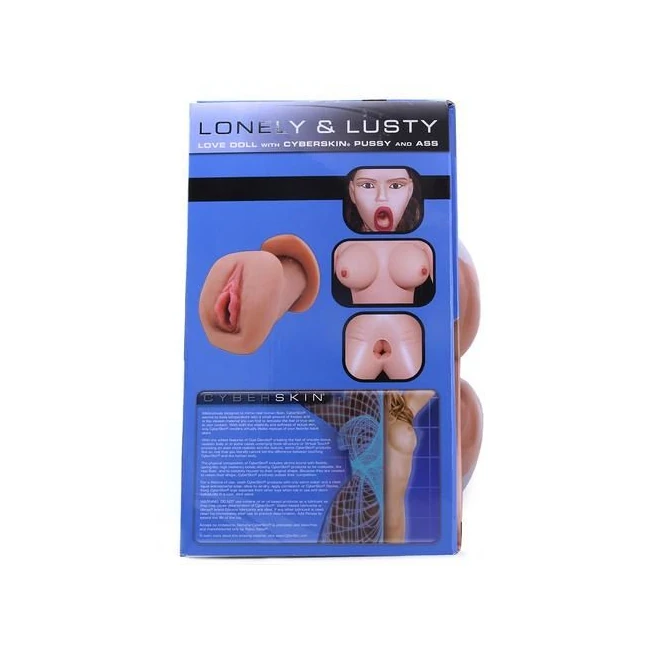 Lonely & Lusty Inflatable W/ Cyberskin Pussy - Physical Experience