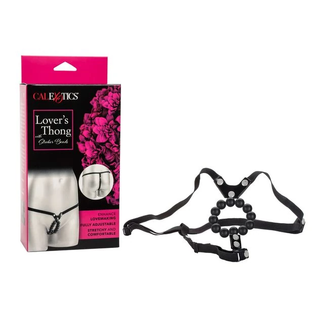 Lovers Thong W/stroker Bea - Introduction to the Lover's Thong with Stroker Beads
