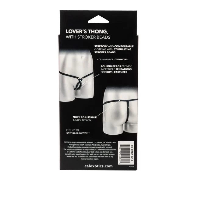 Lovers Thong W/stroker Bea - Vibration Modes and Stimulation Features