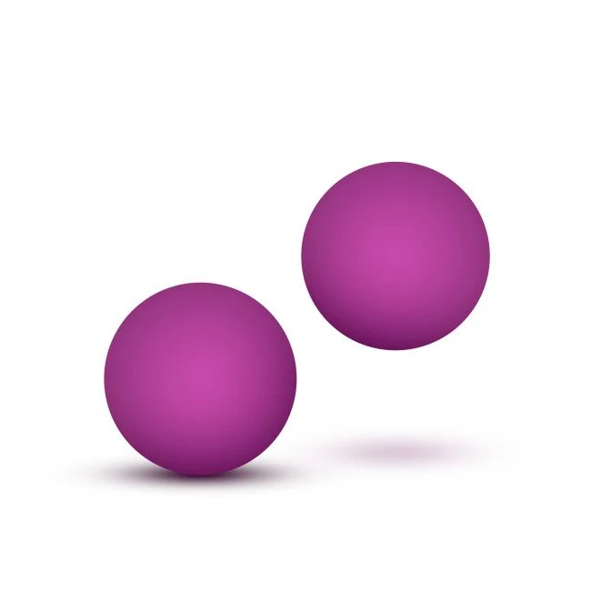 Luxe Double O Kegel Balls 0.8 Oz Pink - Experience the Power of the Luxe Double O Kegel Balls