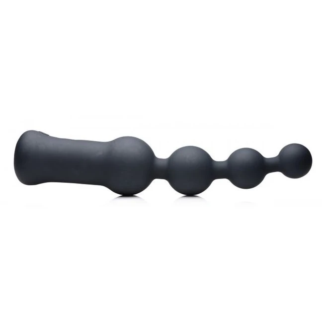 Master Series Deluxe Voodo Beads 10x Anal Beads Vibrator - How It Feels