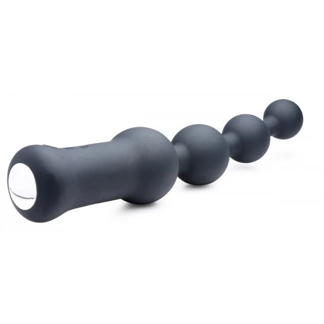 Master Series Deluxe Voodo Beads 10x Anal Beads Vibrator - Vibration Modes and Stimulation