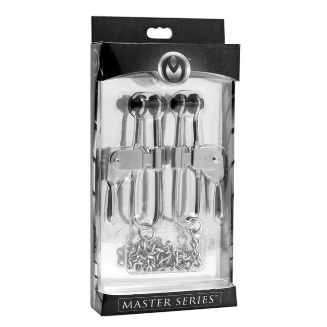 Master Series Intensity Ni Press Clamps W/ Chain - Comfort & Fit
