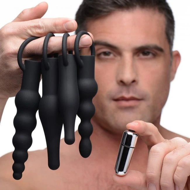 Master Series Premium Ring Rimmers 3x Rimming Anal Training Set - Overview