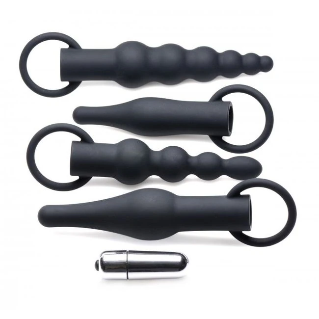 Master Series Premium Ring Rimmers 3x Rimming Anal Training Set - Physical Design & Materials