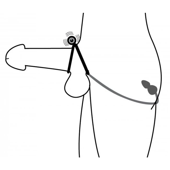 Master Series Prostatic Pl Voyager Vibrating C Ring & Anal Stimulator - How It Feels