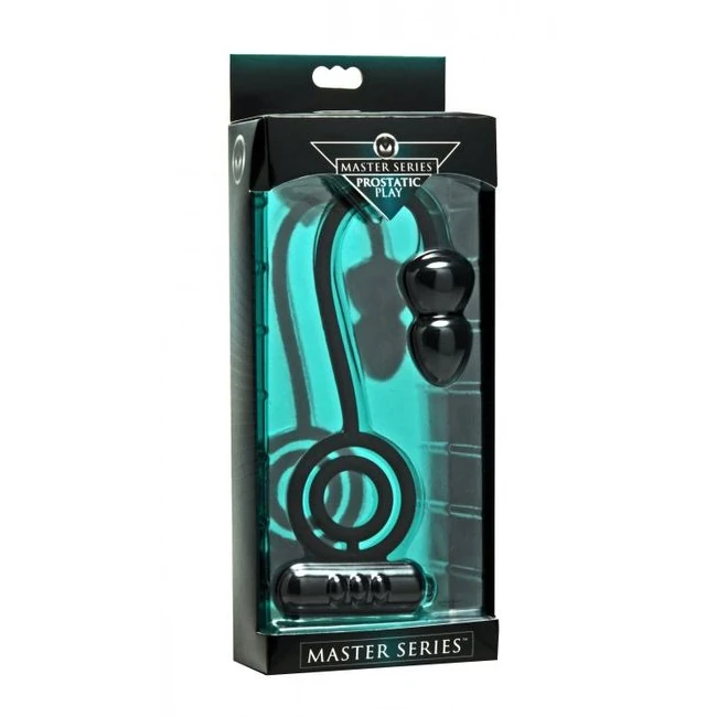 Master Series Prostatic Pl Voyager Vibrating C Ring & Anal Stimulator - Vibration Modes