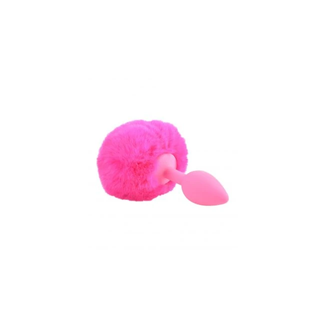 Neon Bunny Tail Pink - How It Feels