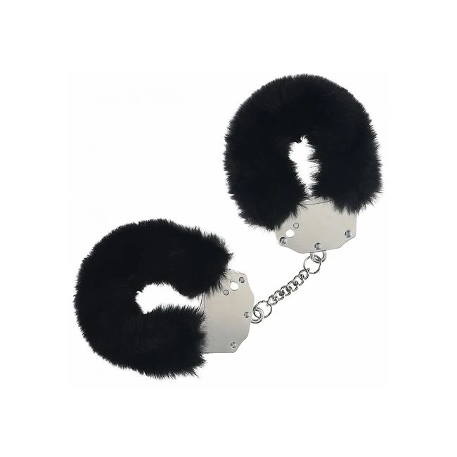 Ouch! Heavy Duty Fluffy Handcuffs - Black - Build & Quality