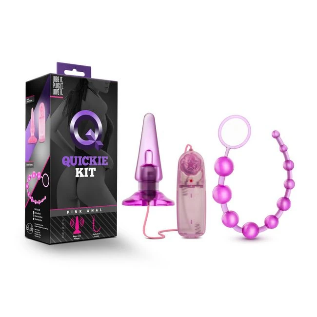 Quickie Kit Pink Anal - Shape & Texture